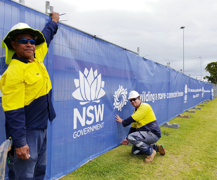 Installation of fencing