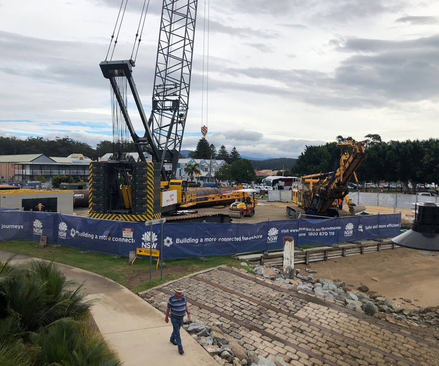 Crane installation