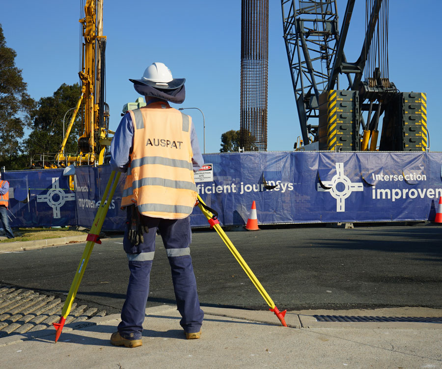 Surveyors at work
