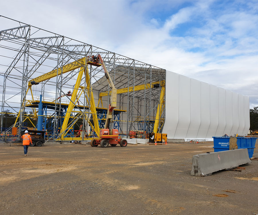 Pre-cast facility