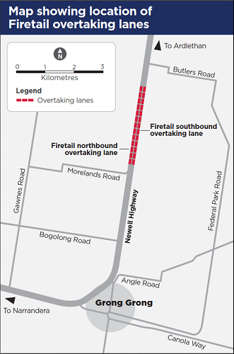Firetail map