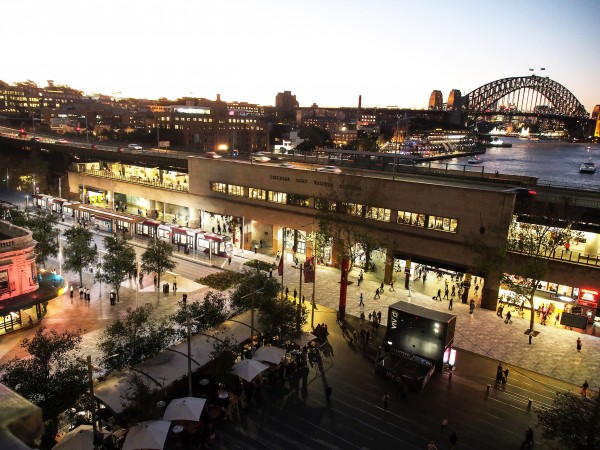 Circular Quay Light Rail Terminus artist impression