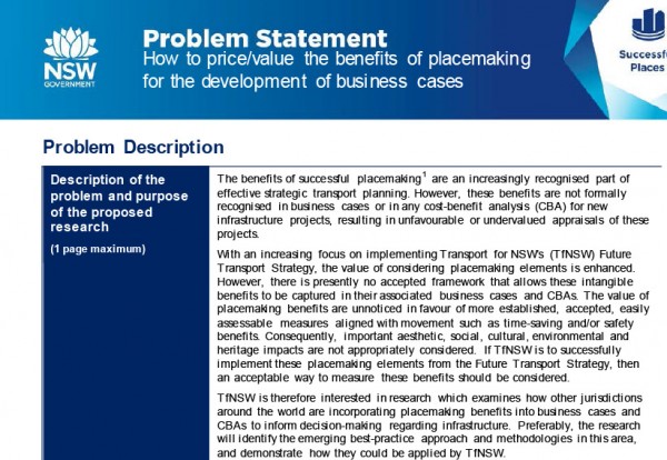 Problem Statements